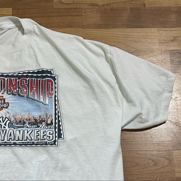 Vintage 2001 ALCS Series Mariners vs. Yankees Shirt Size 2X - Picture 4 of 8